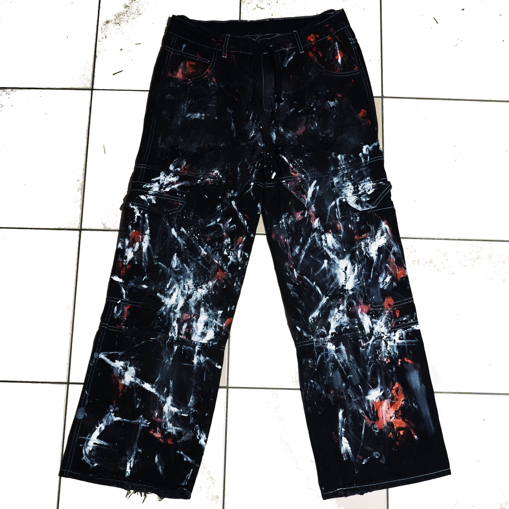 euroworld f*ck off red pants
